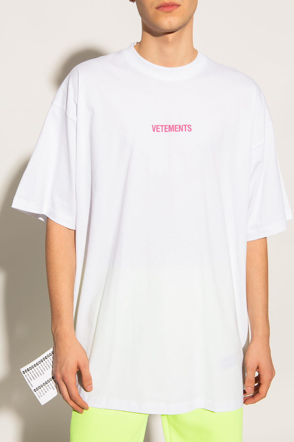 VETEMENTS Logo T-shirt | Men's Clothing | Vitkac